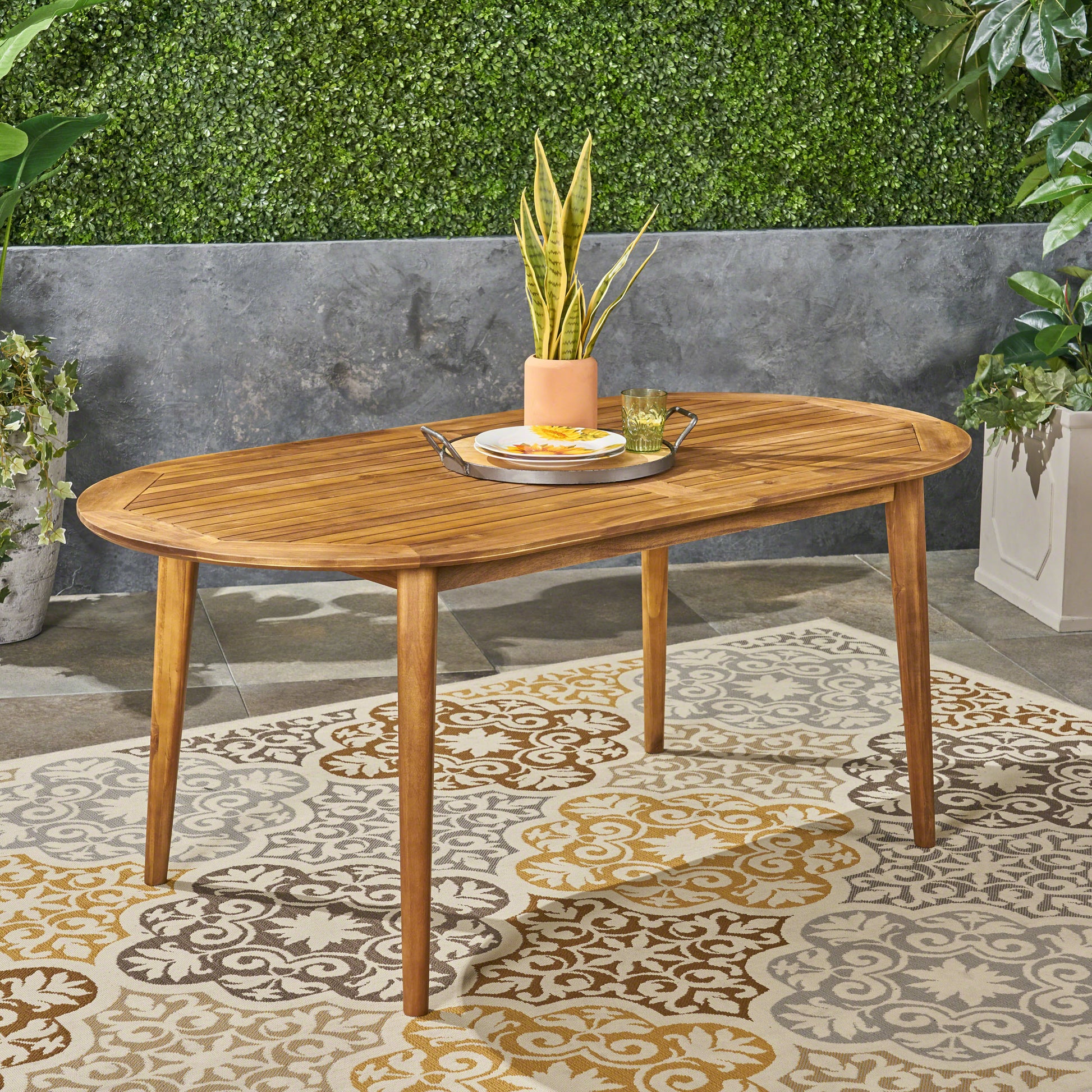 Stamford 71 Teak Acacia Wood