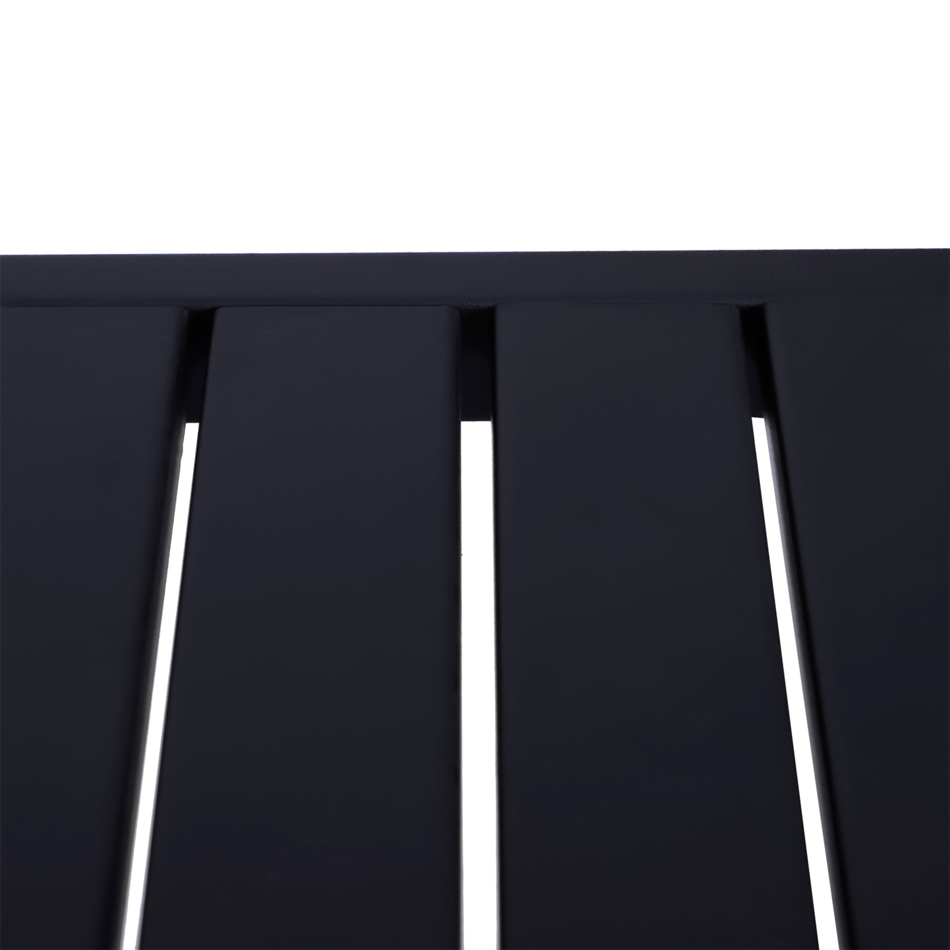 Outsunny 3Pcs Patio Bar Set With Soft Cushion, Rattan Wicker Outdoor Furniture Set For Backyards, Lawn, Deck, Poolside Black Steel