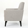 Club Chair Beige Fabric
