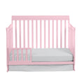 Riley 4 In 1 Convertible Crib Pink Pink Wood