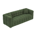Green Teddy Fleece Sofa 80
