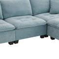 6006C Package Light Blue Suede 1 Seat