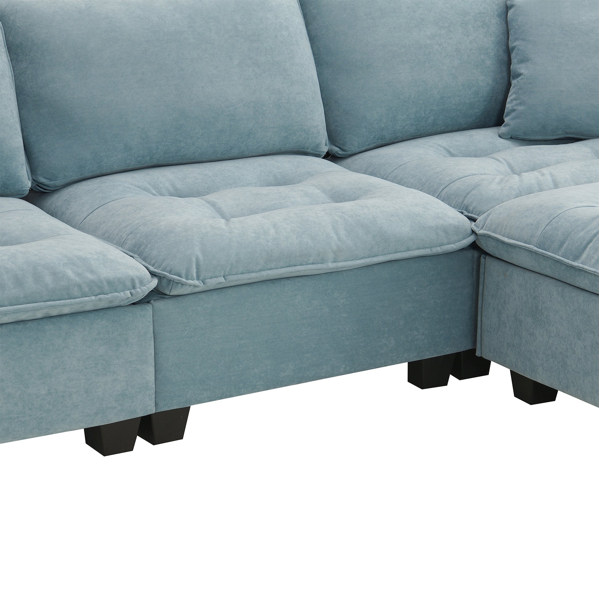 6006C Package Light Blue Suede 1 Seat