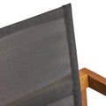 Belfast Dining Chair,Set Of 2 Teak Wood