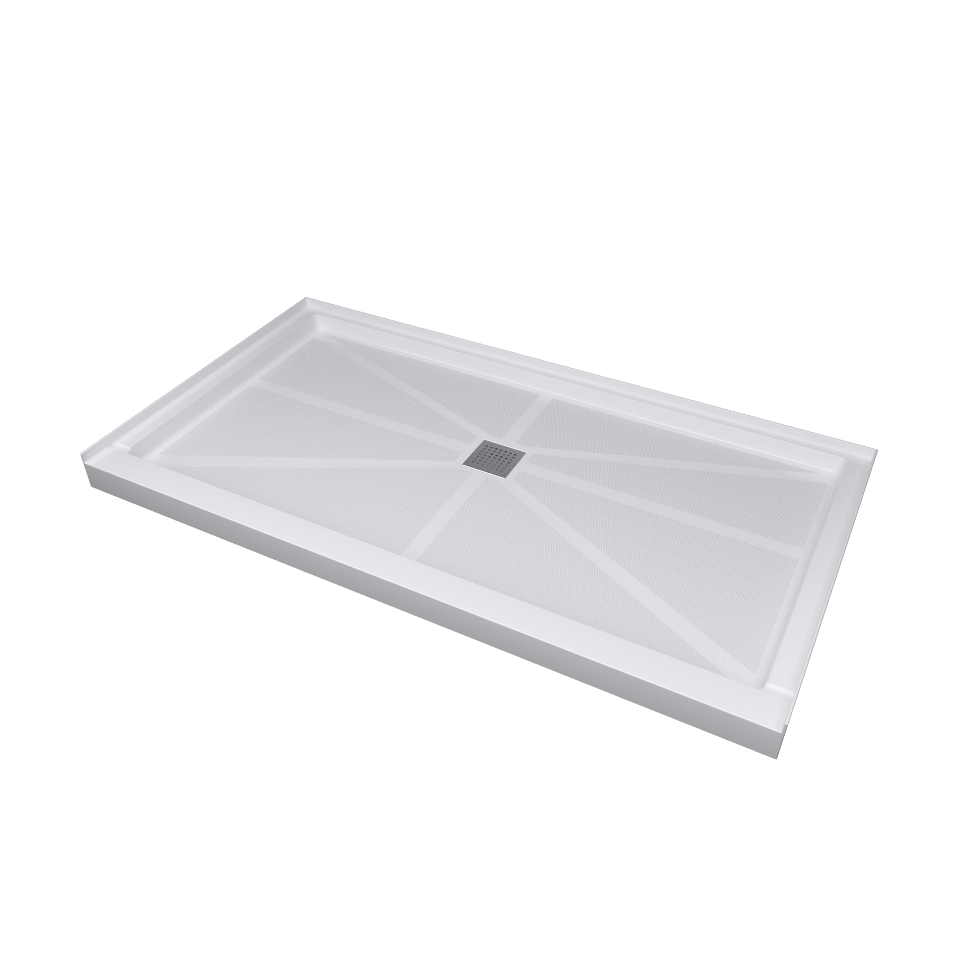 Glasstone Shower Base Smc Solid White Finish 6034 White Bathroom Stainless Steel