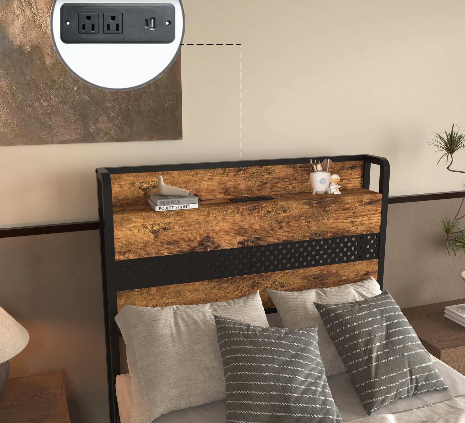 Twin Bed Frames With Headboard, Twin Size Bed Frames With Storage Drawers, Twin Bed, Black Metal Platform Bed Frame, Single Bed Frame, No Box Spring Needed Black Mdf Metal