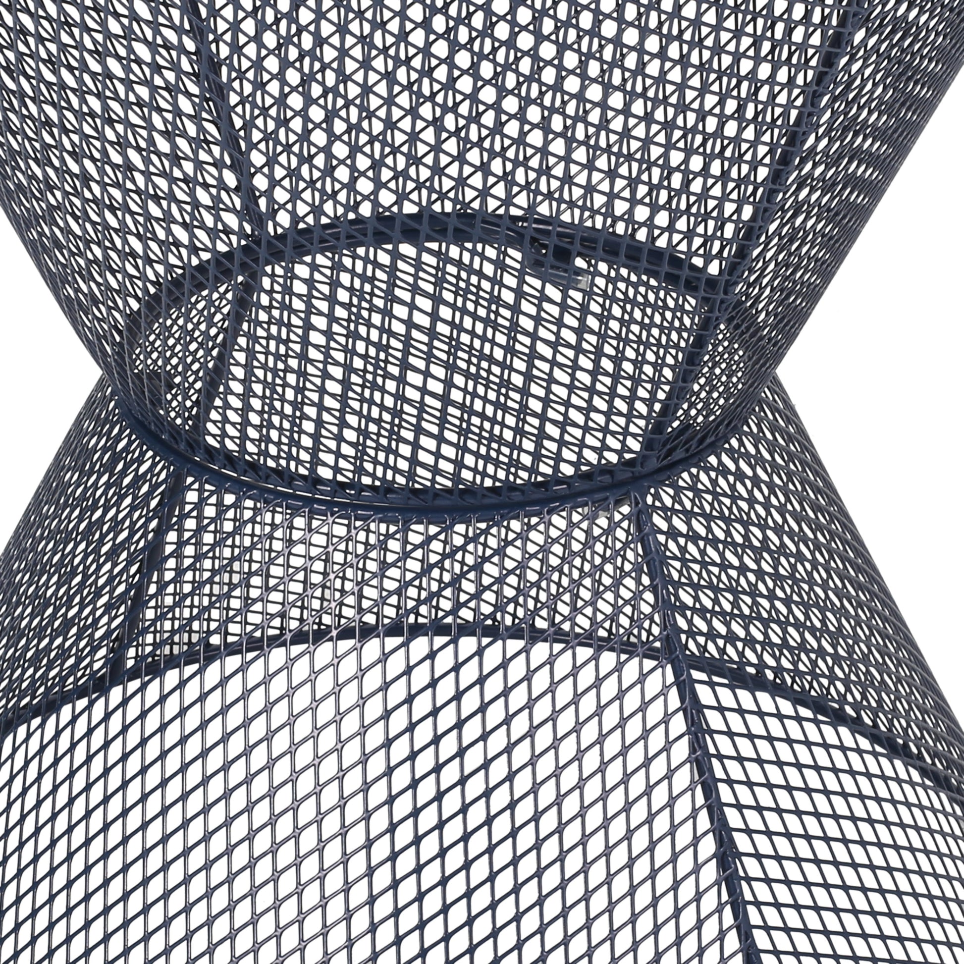 Nevada Side Table Navy Iron