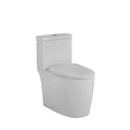 1.1 1.6 Gpf Elongated Comfort Height Floor Mounted One Piece Toiletcupc Certified, Watersense Cetified, Ceramic, White Color, Soft Close Seat White Ceramic