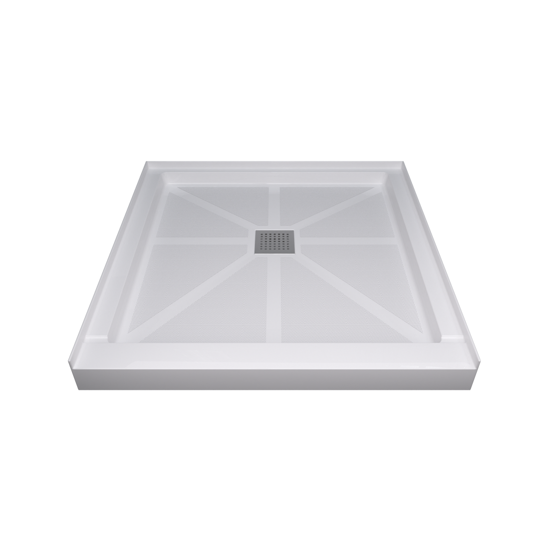 Glasstone Shower Base Smc Solid White Finish 3636 White Bathroom Stainless Steel