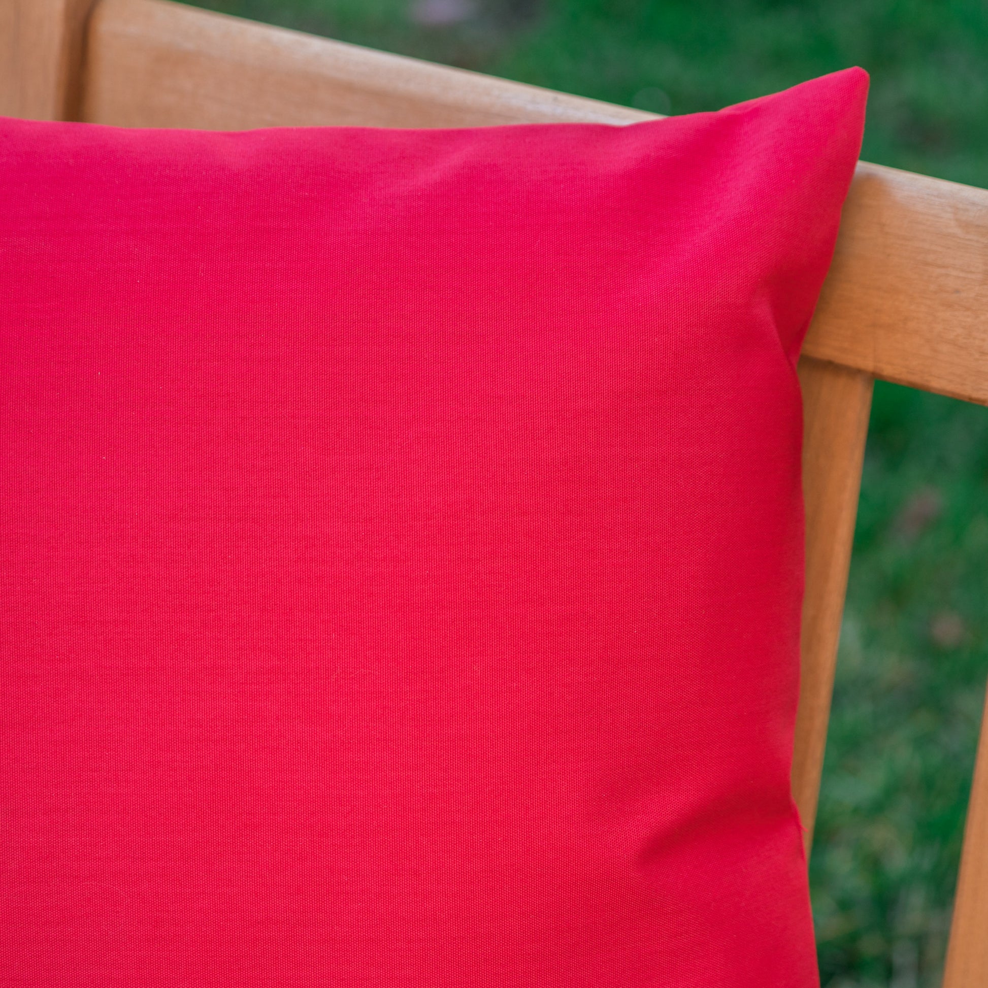 Coronado Rectangular Pillow Red Fabric