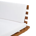 Hillcrest 2 Seater Sofa Left Side White Acacia Wood