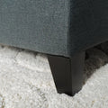 Glouster Storage Ottoman V2 Dark Gray Birch Fabric