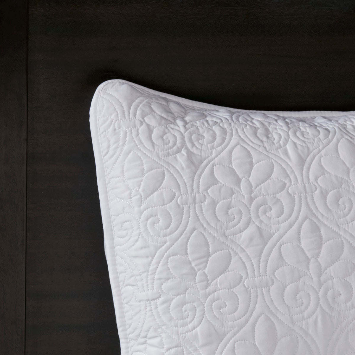 Reversible Bedspread Set White Twin White Cotton