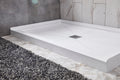 Glasstone Shower Base Smc Solid White Finish 6032 White Bathroom Stainless Steel