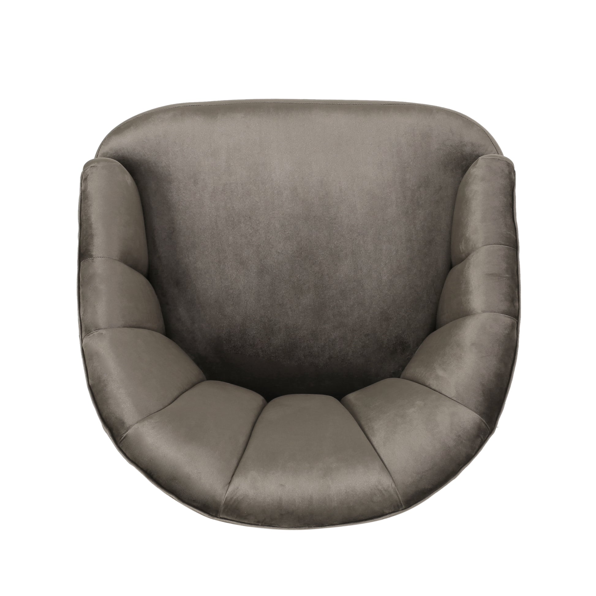 Arm Chair Grey Velvet