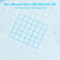 Super Absorbent Waterproof Dog And Puppy Pet Training Pad, Housebreaking Pet Pad,Blue 22