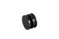 Roller Set With Wall Brackets And Anti Jump Knobs Only, 24D01P07 Bnx Brushed Nickel Stainless Steel