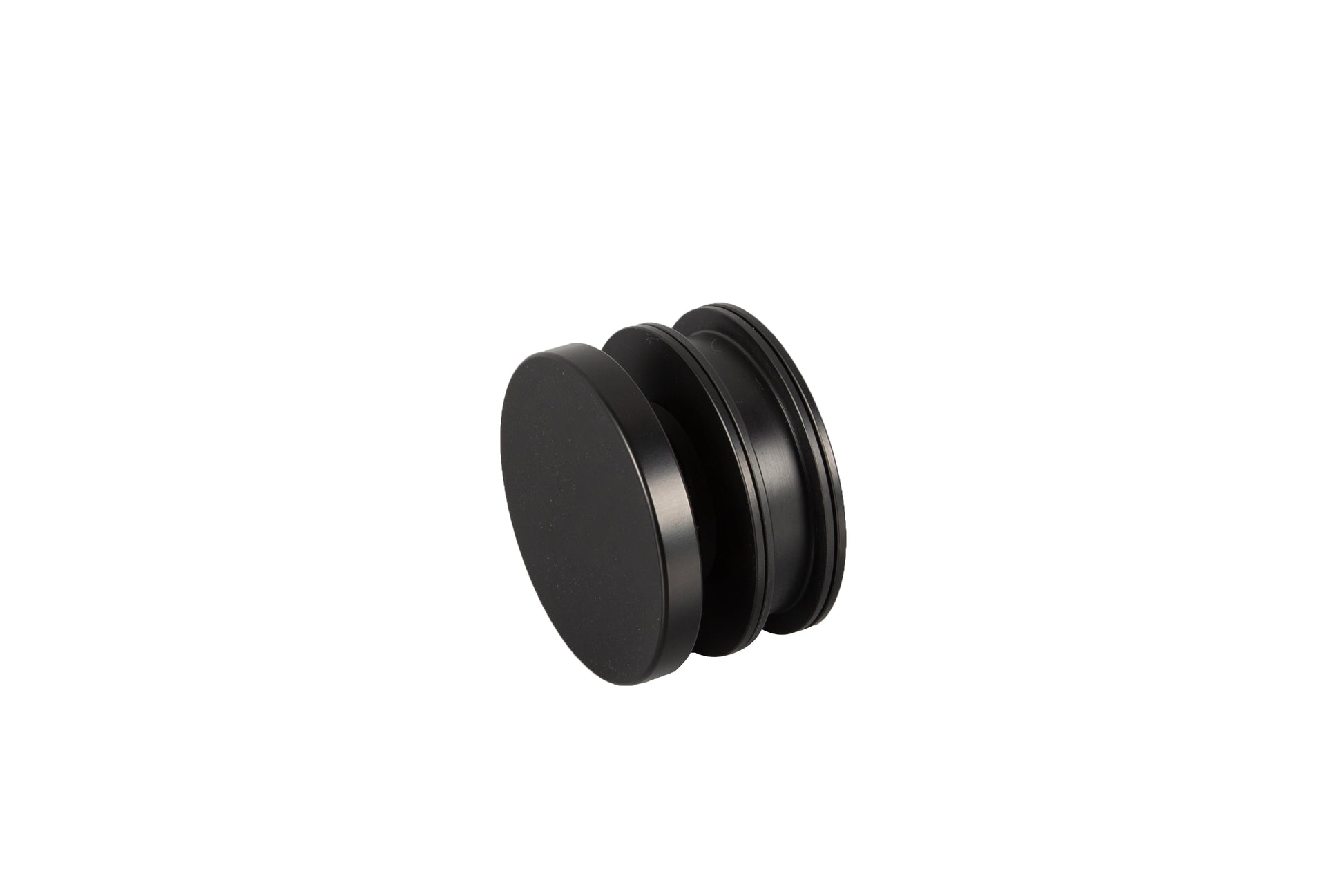 Roller Set With Wall Brackets And Anti Jump Knobs Only, 24D01P07 Bnx Brushed Nickel Stainless Steel