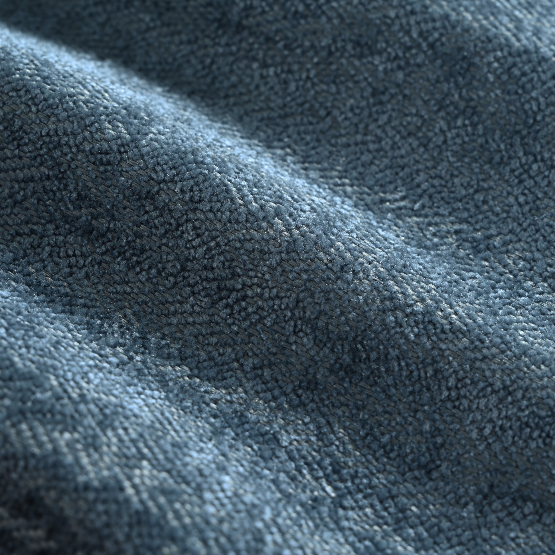 81.5'' Minimalist Curved Upholstered Sofa, 3 Seat Modular Casual Sofa For Living Room, Bedroom, And Apartments Dark Blue Polyester 3 Seat