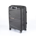 Hardside Luggage Sets 3 Pieces, Expandable Luggages Spinner Suitcase With Tsa Lock Lightweight Carry On Luggage 20Inch 24Inch 28Inch Black Abs