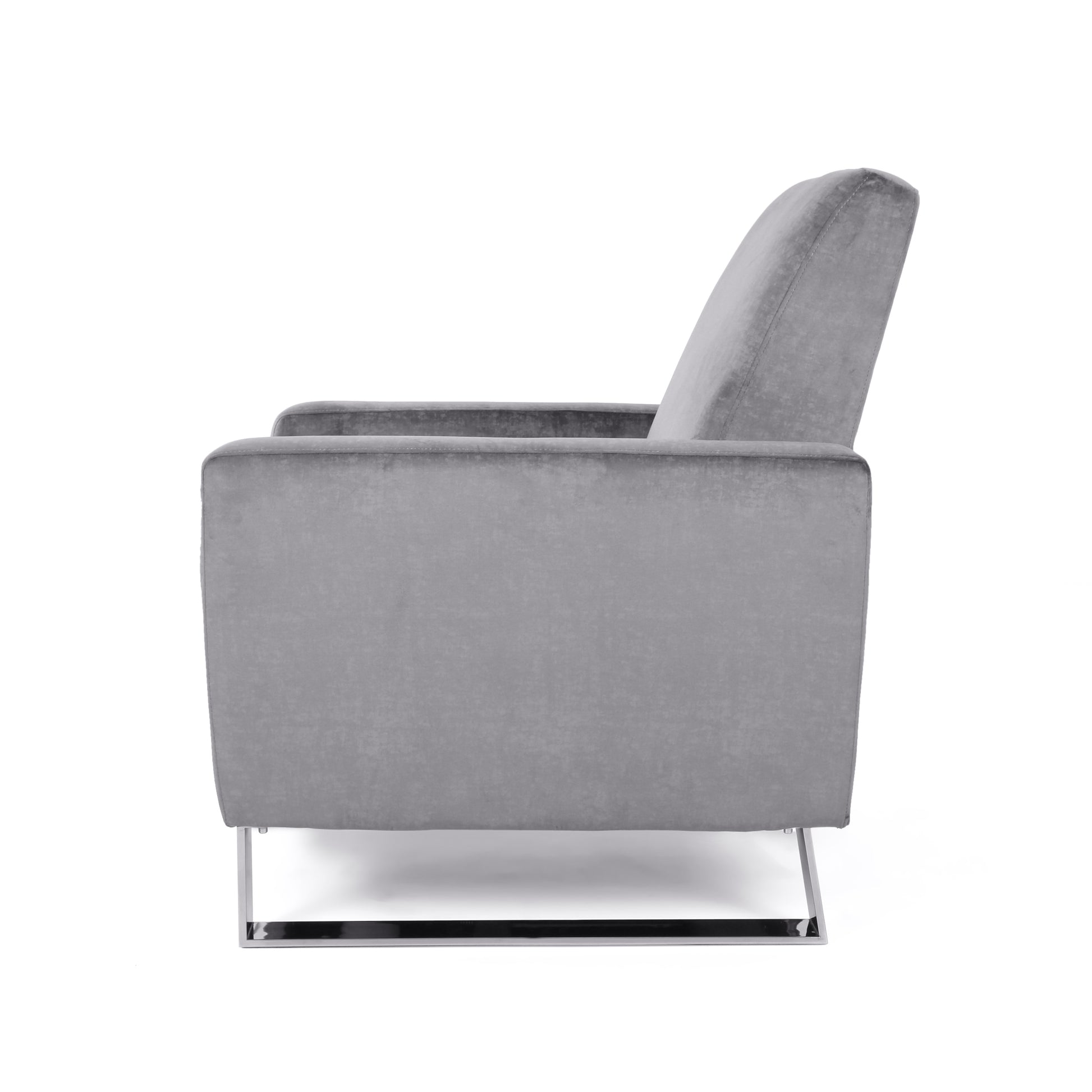 Recliner Grey Fabric