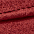Reversible Bedspread Set Red Queen Red Cotton