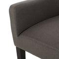 Arm Chair Dark Grey Fabric
