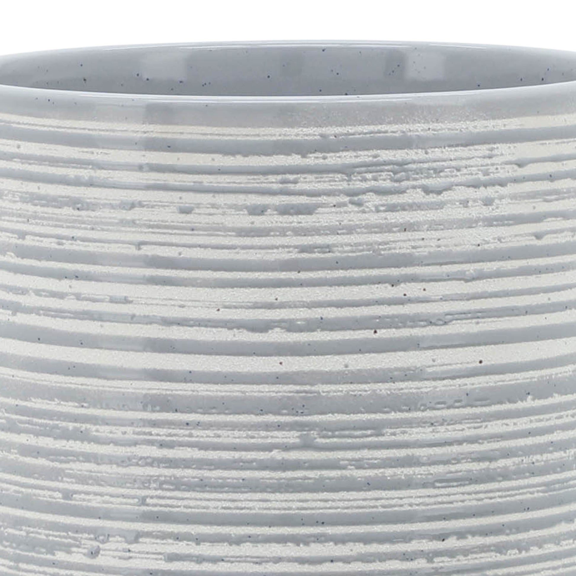 Ceramic, S 2 5 8" Planter On Stand, Gray Gray Ceramic