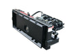 Skid Steer Double Cylinder Hydraulic Pole Setter Pole Claw Attachment Rotating Black Steel