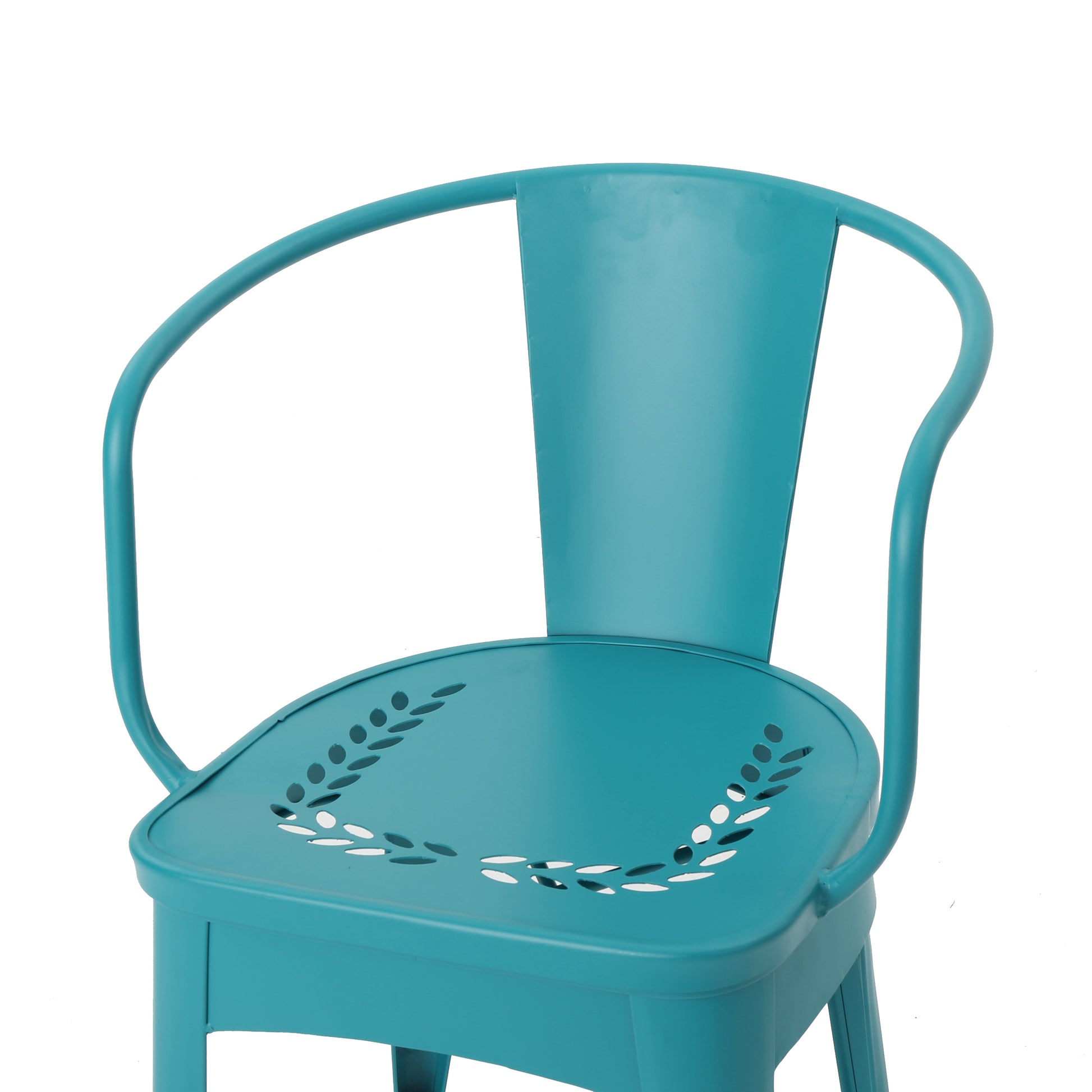 Lourdes 3 Pc Kd Metal Set Teal Iron