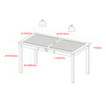 Contemporary Slat Top Acacia Wood Outdoor Dining Table Dark Brown Dark Brown Acacia Wood