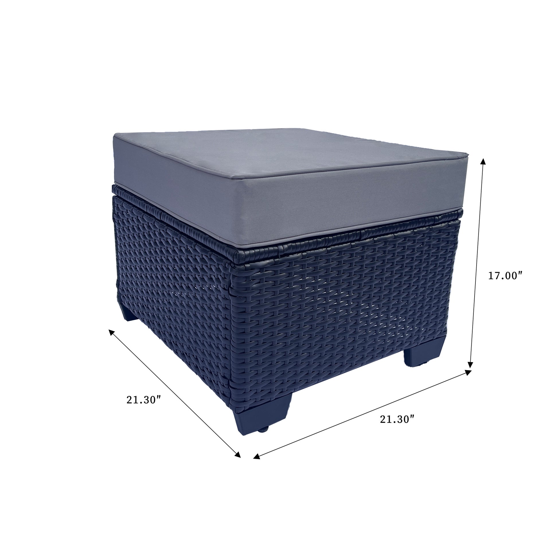 Outdoor Garden Patio Furniture 7 Piece Pe Rattan Wicker Cushioned Sofa Sets And Coffee Table, Patio Furniture Set Outdoor Couch Outdoor Couch Patio Furniture Outdoor Sofa Patio Couch Yes Complete Patio Set Gray Seats 6 Weather Resistant Frame Water