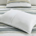 6 Piece Printed Quilt Set With Throw Pillows Yellow Full Queen Full Yellow Cotton
