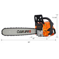 62Cc Gas Powered Chainsaw, 2 Cycle Petrol Handheld Cordless Chain Saw, Gasoline Gas Chainsaws For Tree Wood Cutting,With 18