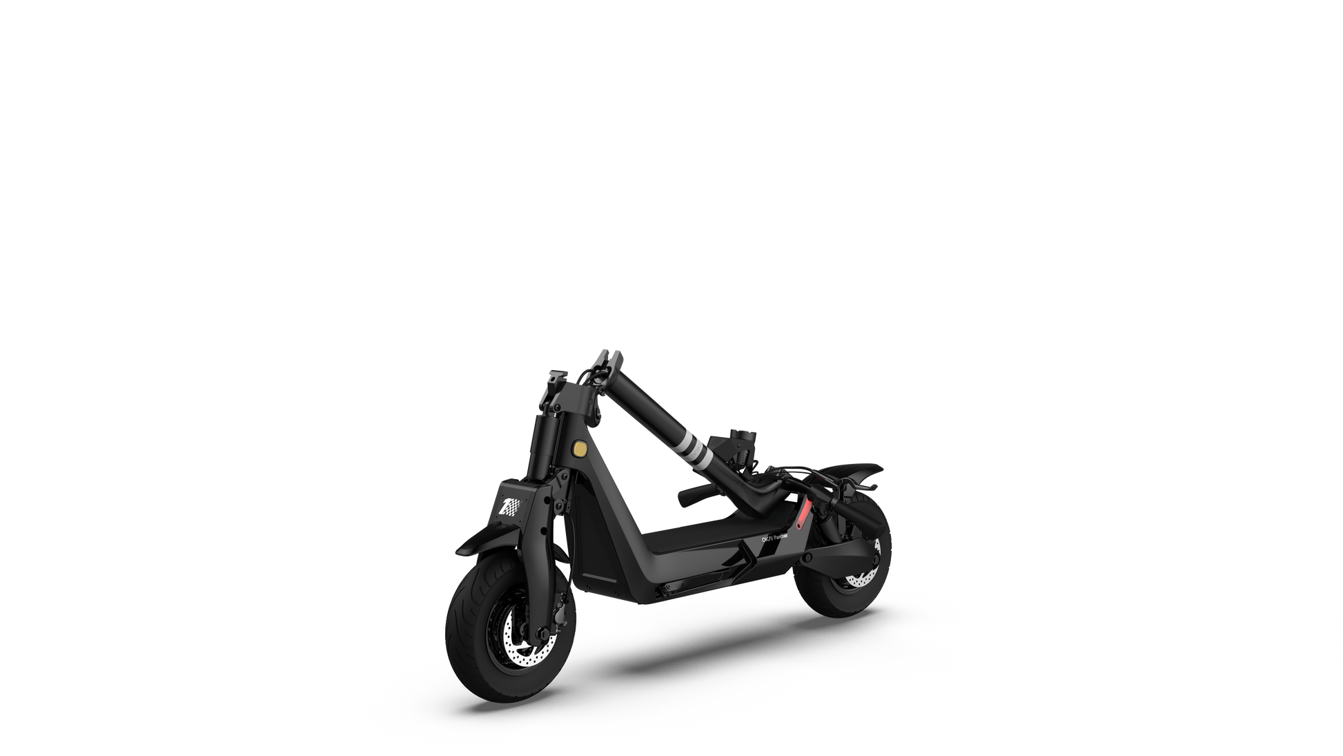 Super Electric Scooter W 31 Mi Max Range & 37 Mph Max Speed Black Black Aluminum