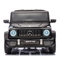 24V 2 Seater Kids Ride On Car Licensed Mercedes Benz G63 Powerful 4Wd For Kids Ages 3 8, With 7Ah Big Battery, Remote Control, Soft Braking, 4 Wheel Suspension, Led Headlight & Music,Black Black Polyethylene