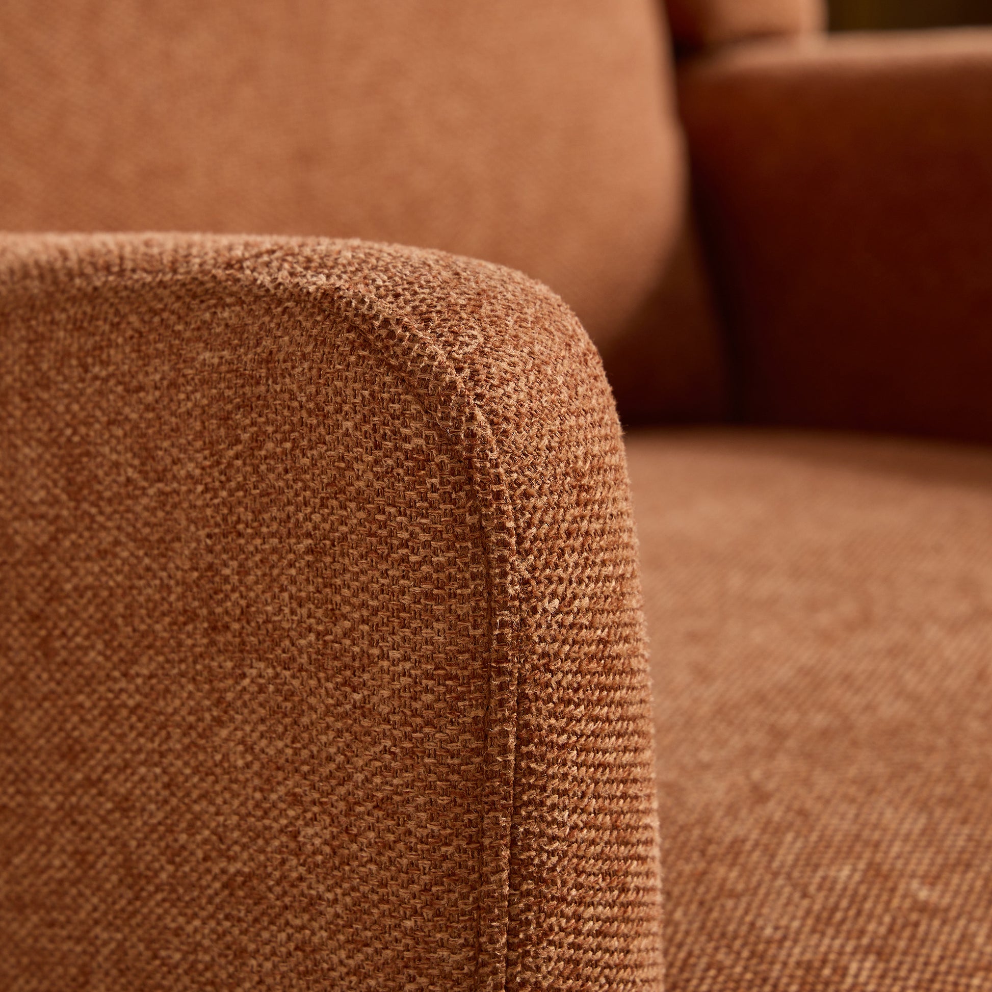 26.18" Wide Modern Accent Chair,Polyester Blend High Back Reading Chair ,Upholstered Armchair Club Chair,Single Sofa With Wood Legs For Living Room,Bedroom,Reading Room,Office,Orange Orange Foam