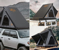 San Hima Hotham Light Lightweight Roof Top Tent W O Cross Bars Black Modern Aluminium,Oxford Fabric