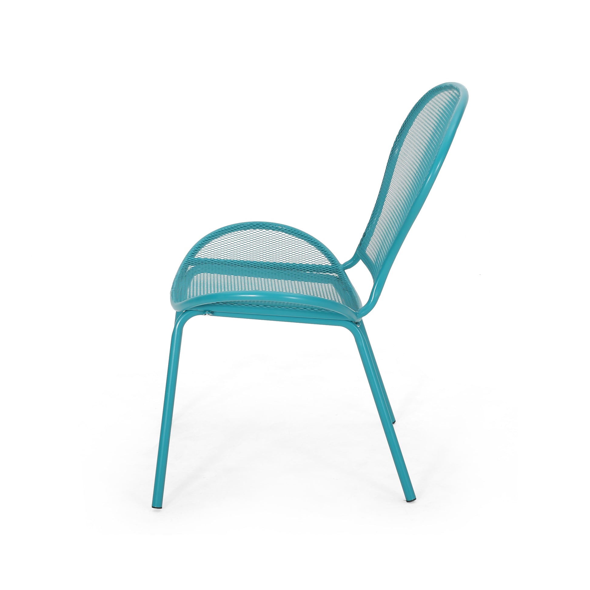 Nevada Chair Mp2 Set Of 2 Teal Iron