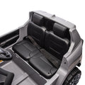 Licensed Lexus Lx600 24V Two Seater Kids Ride On Car W Parents Control,Seat Width 20 Inches,2Wd,Four Wheel Suspension,Bluetooth,Mp3,Music,Adjustable Volume,Power Display,Speeds 1.86 3.11Mph For Kids. Gray Polypropylene