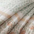 9 Piece Cotton Percale Comforter Set Coral King King Coral Polyester