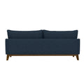 Varia Blue Sofa Blue Foam Solid Wood 2 Seat