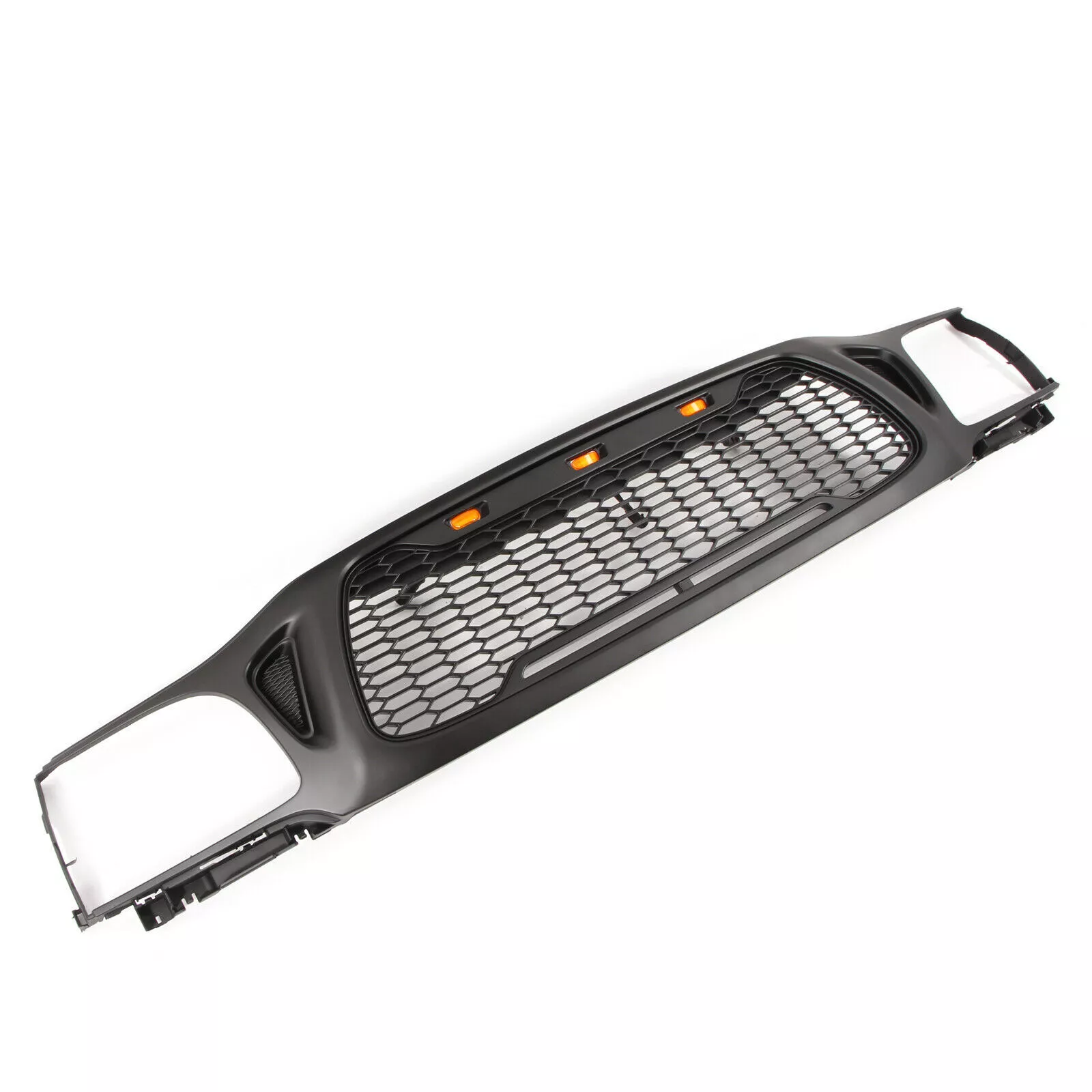 Front Grille Fits For Tacoma 2001 2002 2003 2004 With Light Letters Matte Black Radiatormesh Matte Black Abs