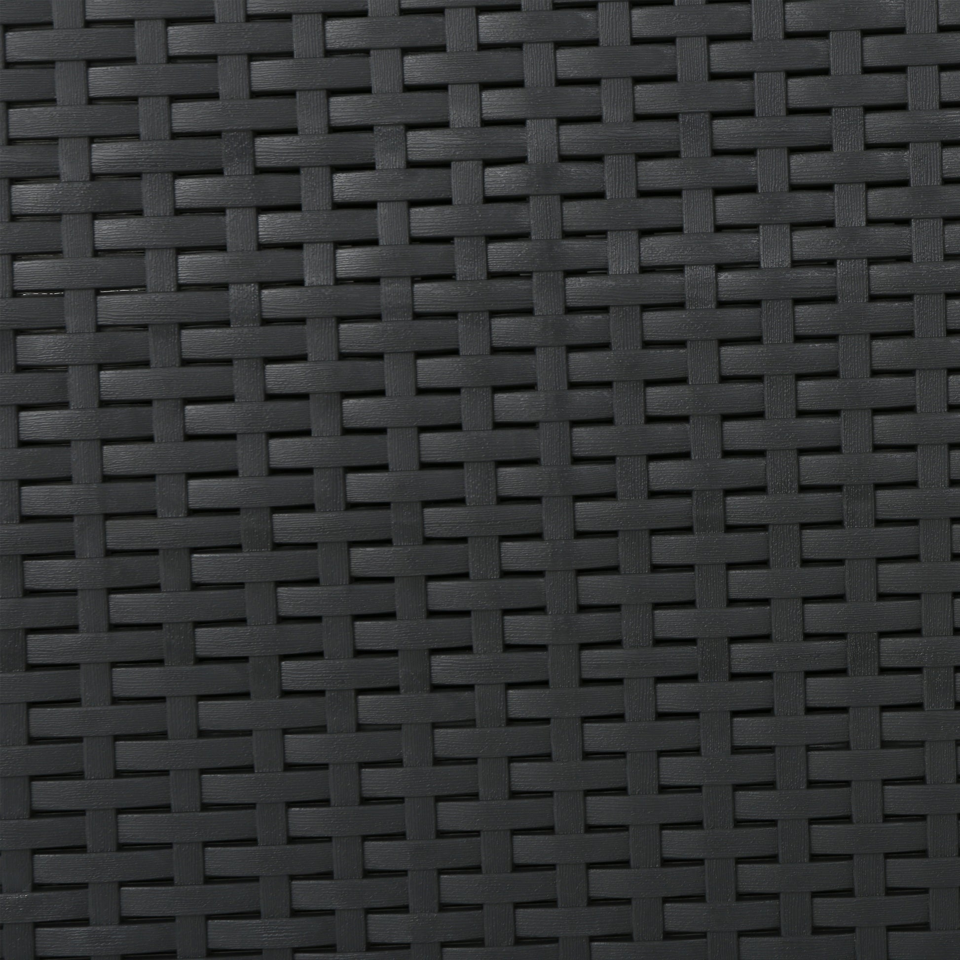 St. Johns 5 Seater Rattan Style Chat Set Grey Grey Fabric