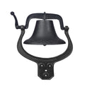 Dinner Bells ,Door Bell ,Large Cast Iron Bell Black Carbon Steel