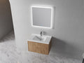 Soft Close Doors Bathroom Vanity With Sink,30 Inch For Small Bathroom,30X18 00630 Imo Kd Packing Imitative Oak Bathroom Modern Plywood Plywood