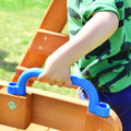 Wooden Swing Set With Slide, Outdoor Playset Backyard Activity Playground Climb Swing Outdoor Play Structure For Toddlers, Ready To Assemble Wooden Swing N Slide Set Kids Climbers Natural Solid Wood