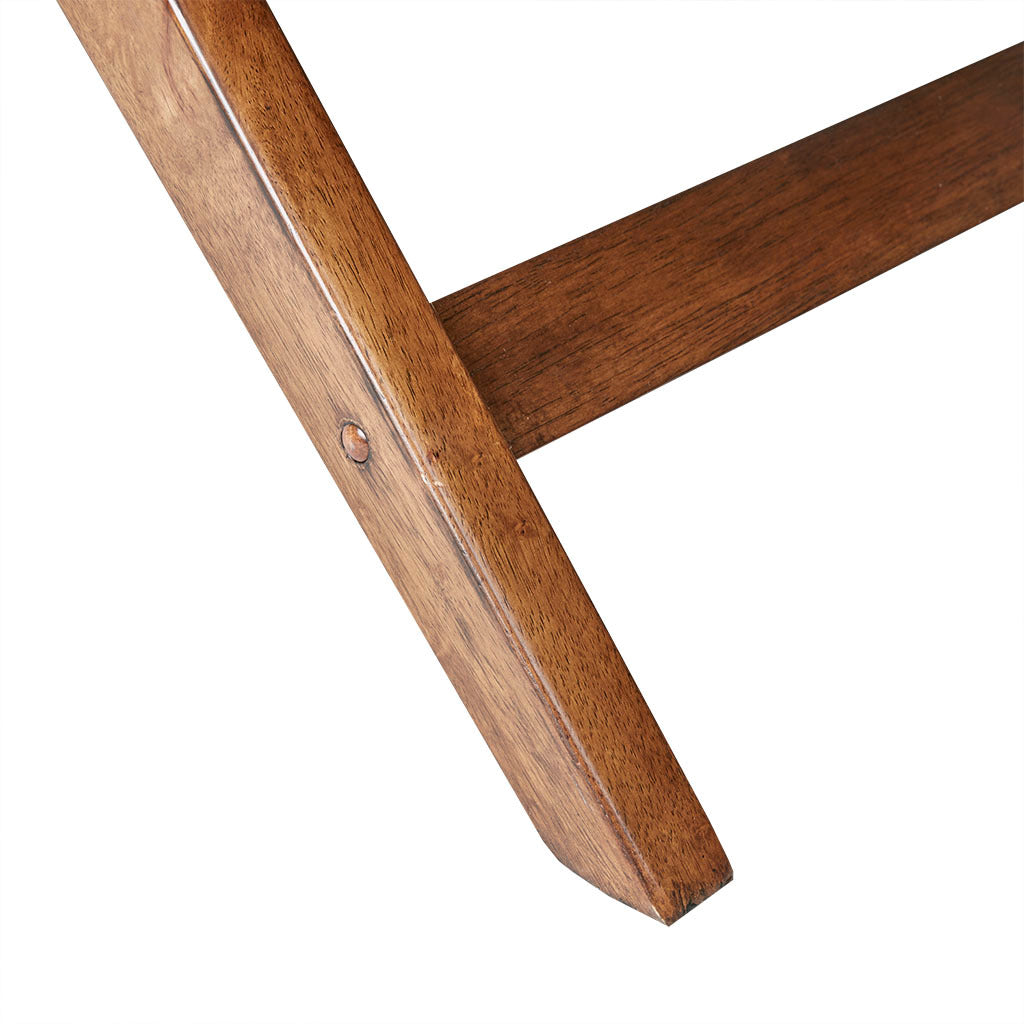 Accent Chair Mustard Yellow Pecan Polyester