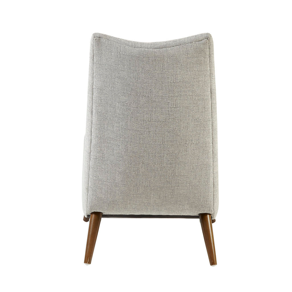 Accent Chair Tan Polyester