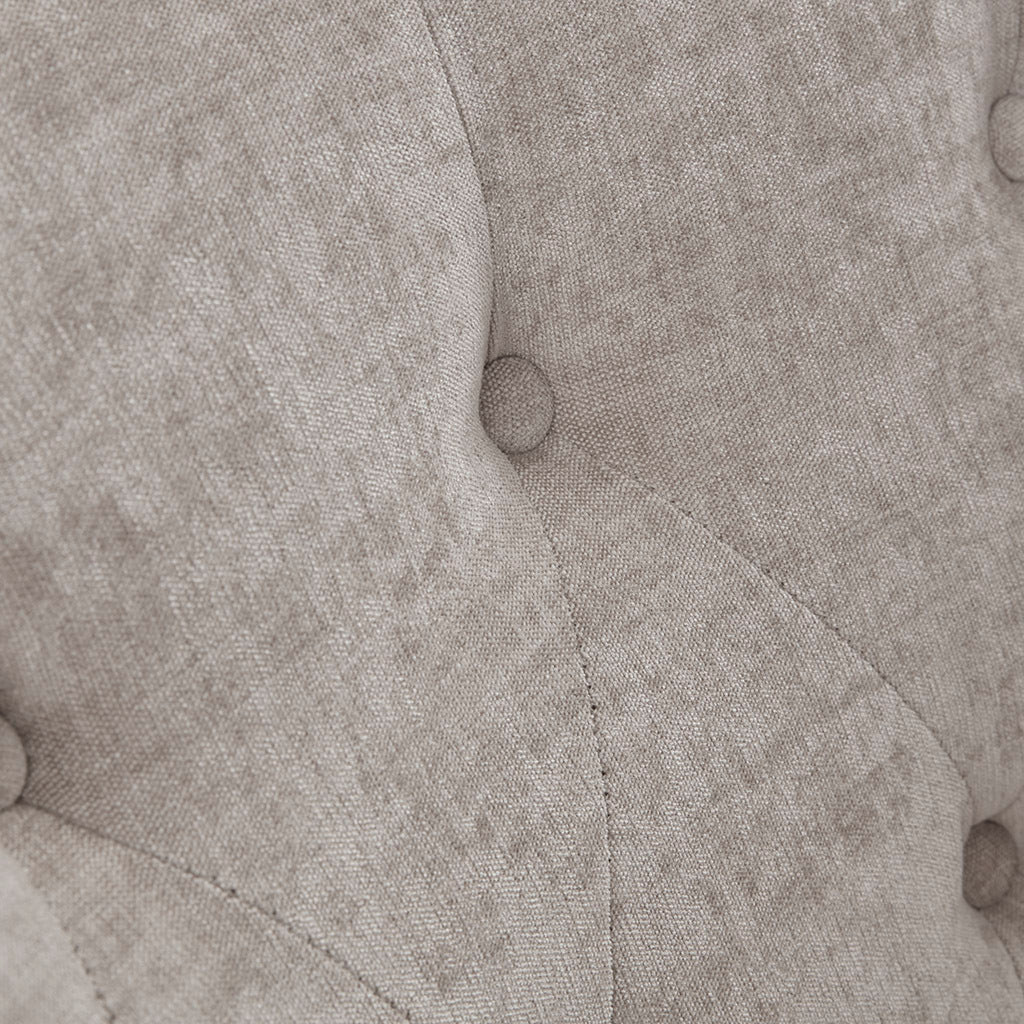 Calvin Swivel Beige Solid Wood